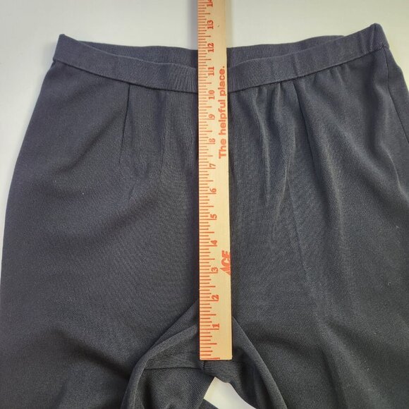 Ming Wang Womens Pull On Pant Small Slinky Travel Knit Designer Neutral Ankle - Picture 9 of 10